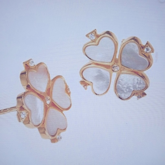 KATE SPADE Legacy Logo Demi Flare Earrings NEW - Picture 6 of 11